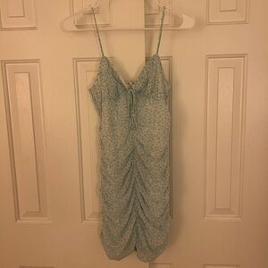 Cotton Candy LA Blue Floral Dress